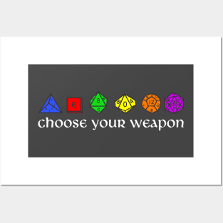 Rainbow Choose Your Weapon Posters and Art